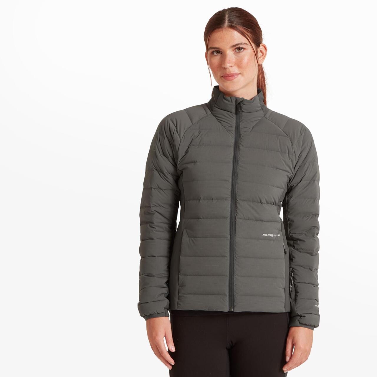 Se Artilect Womens Divide Fusion Stretch Jacket (Grå (ASH) Medium) hos Friluftsland.dk