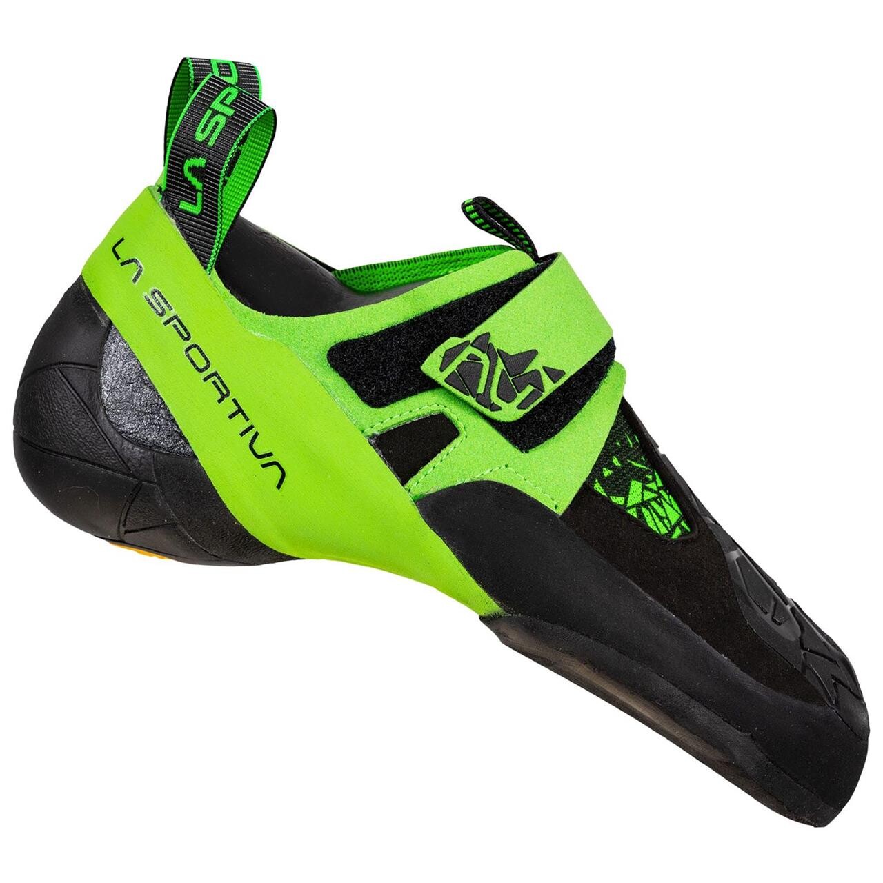 Se La Sportiva Mens Skwama Vegan (Grøn (BLACK/FLASH GREEN) 40) hos Friluftsland.dk