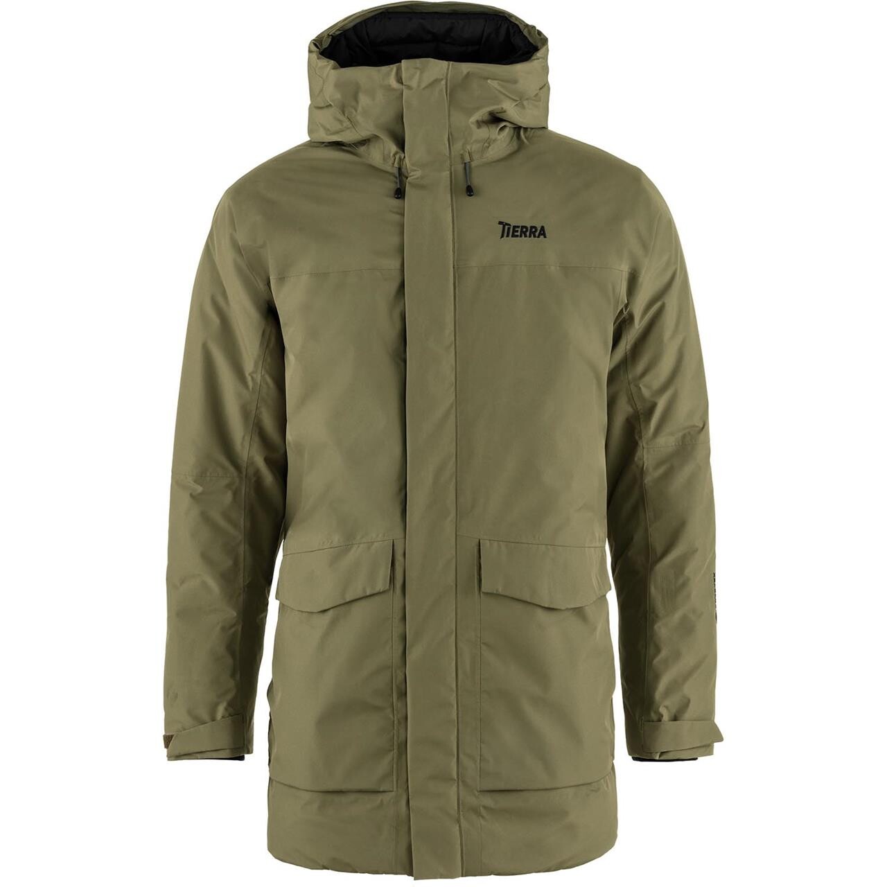 Tierra Mens Nikka Parka (Grøn (FALL GREEN) X-large)