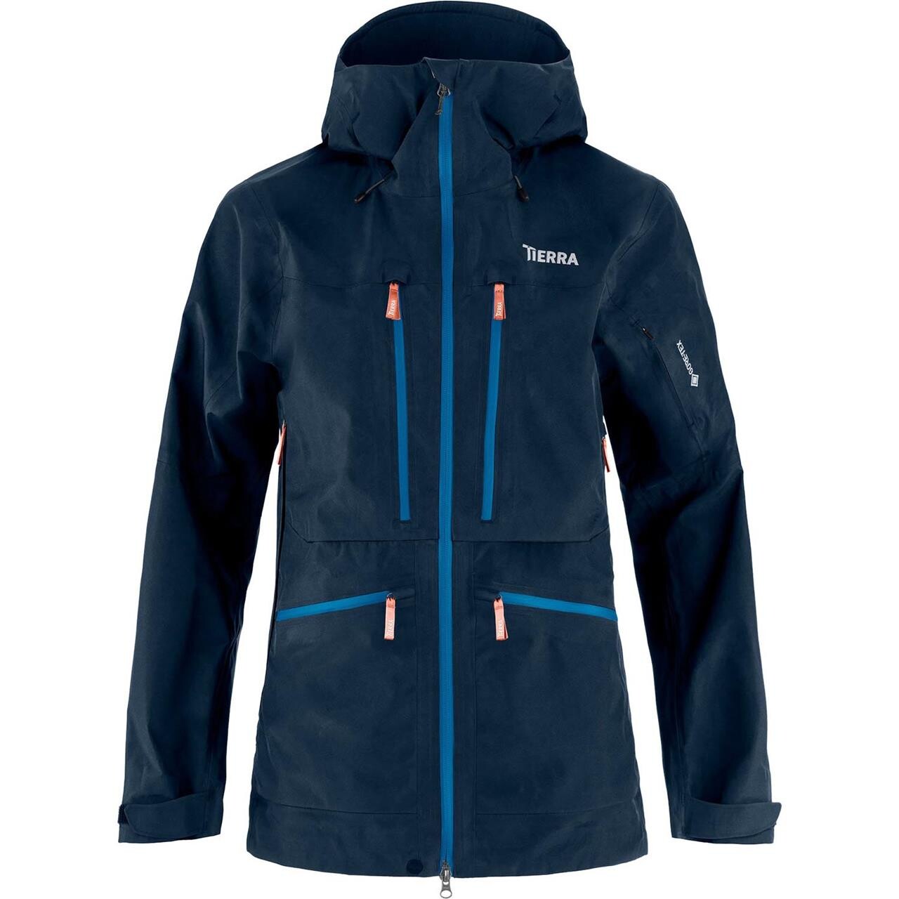 Tierra Womens Östra Jacket Blå Navy Blue