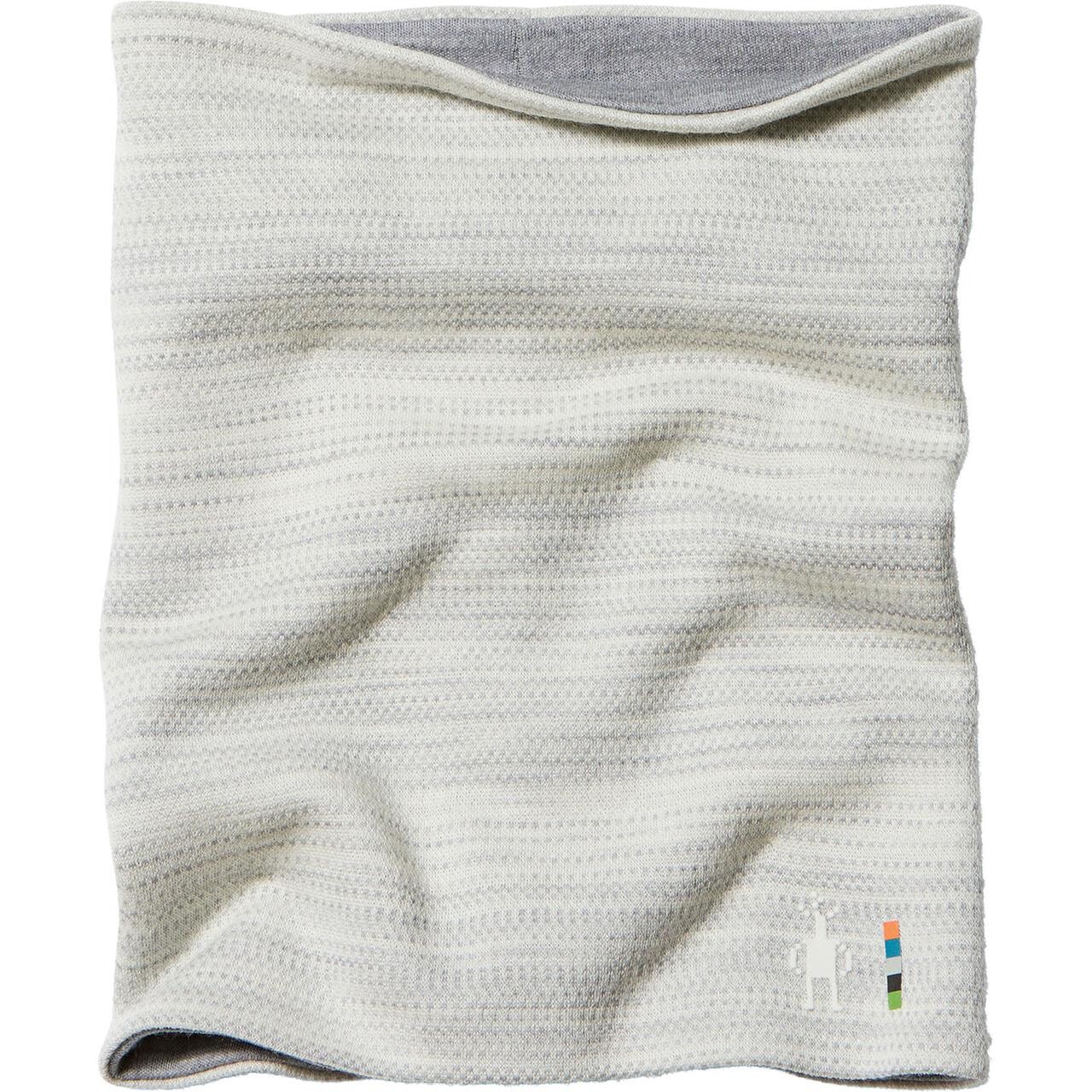Smartwool Thermal Merino Reversible Neck Gaiter Hvid Light Gray Color Shift One Size