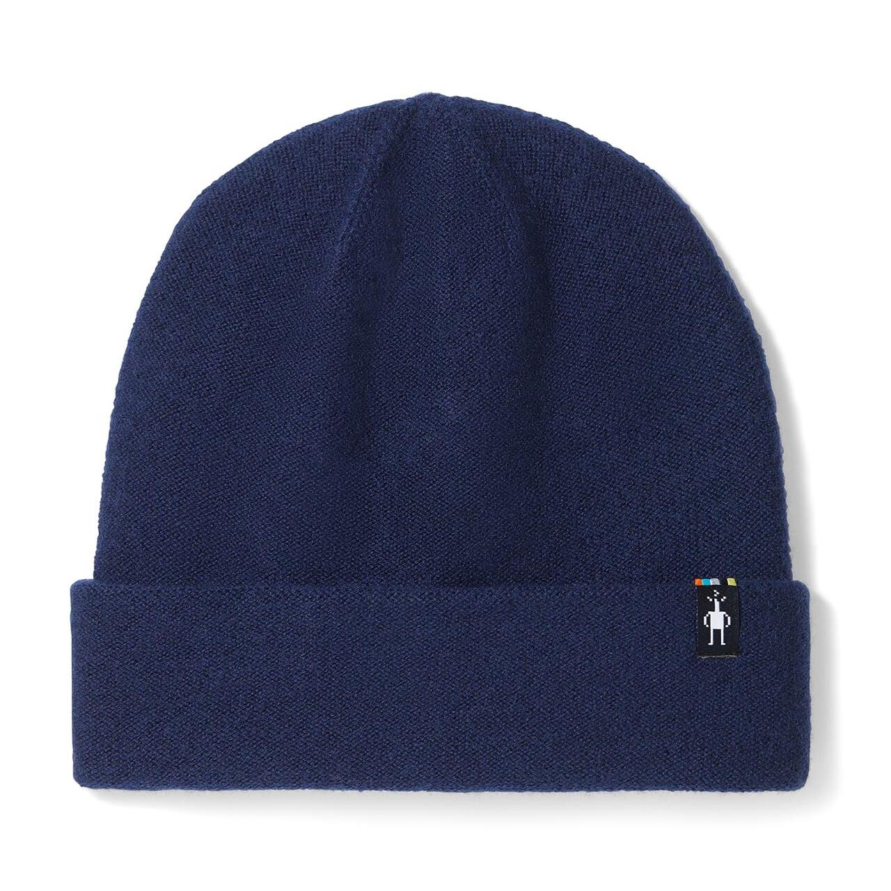 Billede af Smartwool Boiled Wool Beanie (Blå (DEEP NAVY) One size)