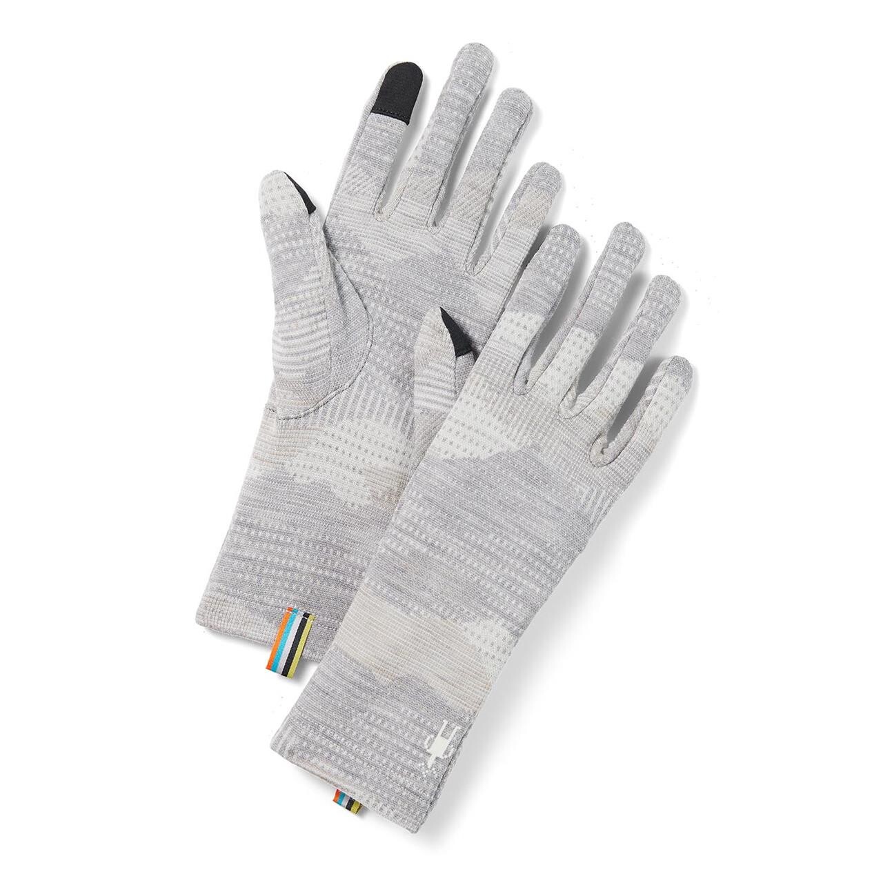 Smartwool Thermal Merino Glove (Grå (LIGHT GRAY MOUNTAIN SCAPE) Large)