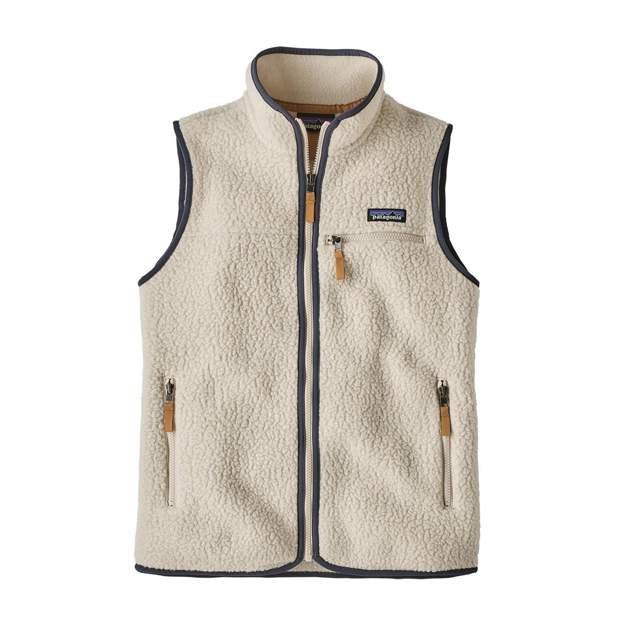 Patagonia Womens Retro Pile Vest (Hvid (PELICAN) Small)