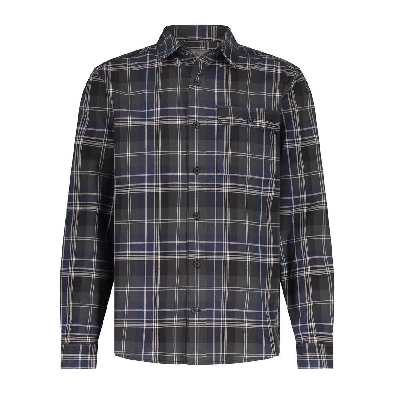 Royal Robbins Mens Westlands Plaid L/S (Blå (DEEP BLUE DOBSON PLD) Large)