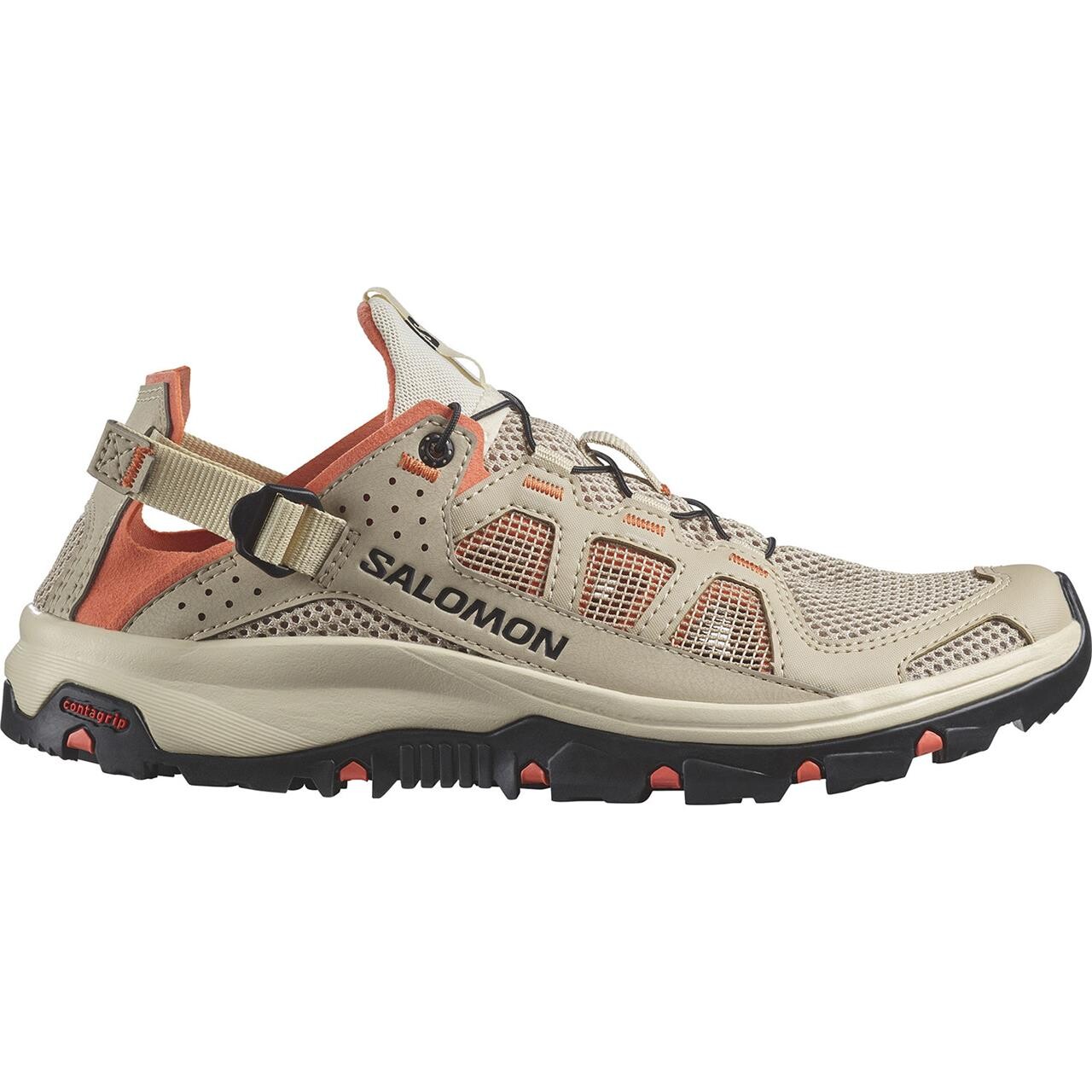 Salomon Womens Techamphibian 5 (Beige (WHITE PEPPER/BLEACHED SAND) 38 2/3)