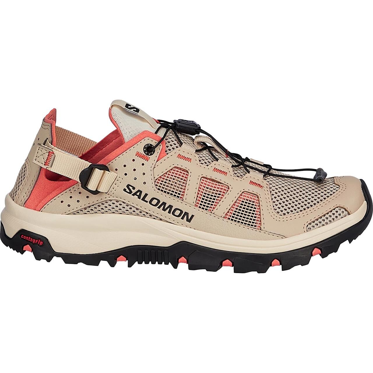 Salomon Womens Techamphibian 5 (Beige (WHITE PEPPER/BLEACHED SAND) 40)