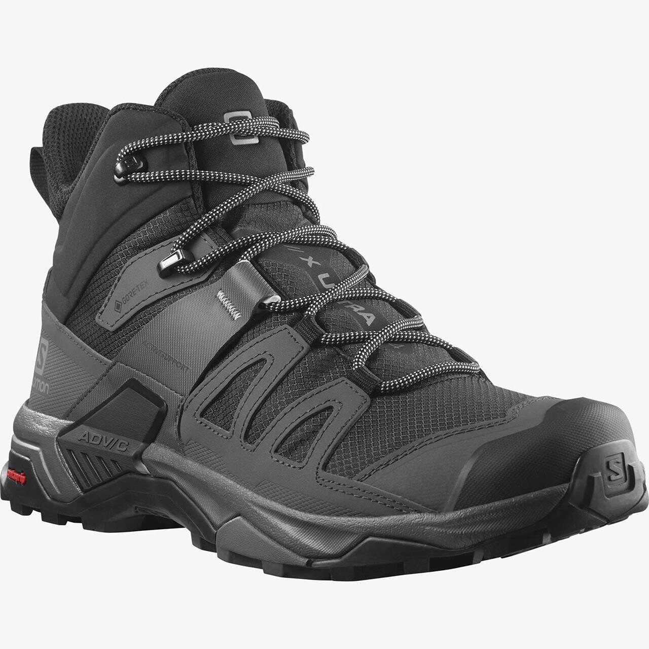 Billede af Salomon Mens X Ultra 4 Mid GTX (Sort (BLACK/MAGNET/PEARL BLUE) 45 1/3)