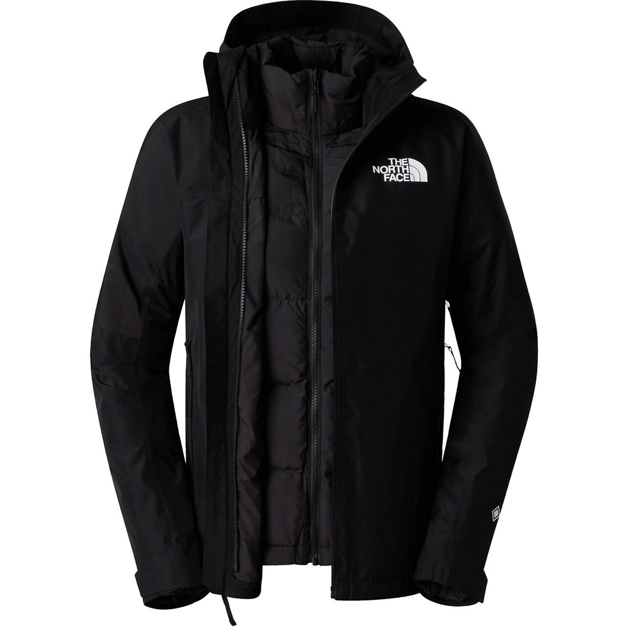 The North Face Womens Mountain Light Triclimate Gtx Jacket Sort Tnf Black Npf