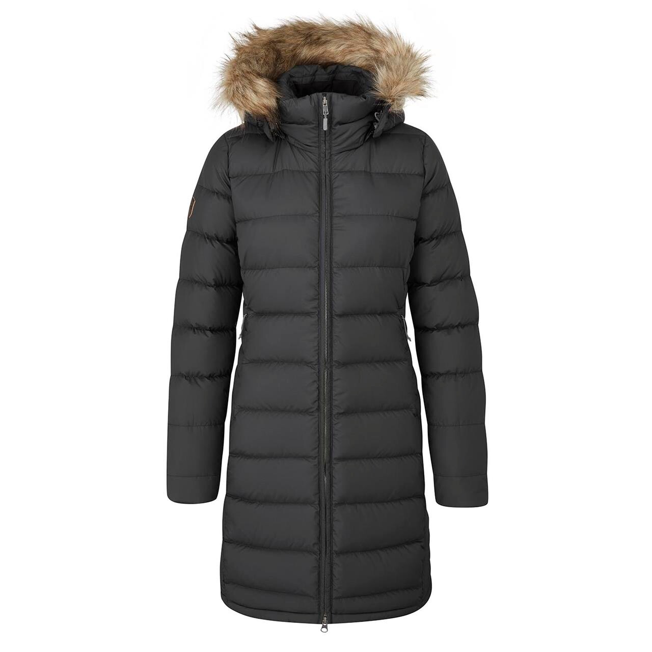 RAB Womens Deep Cover Parka (Sort (BLACK) Large)