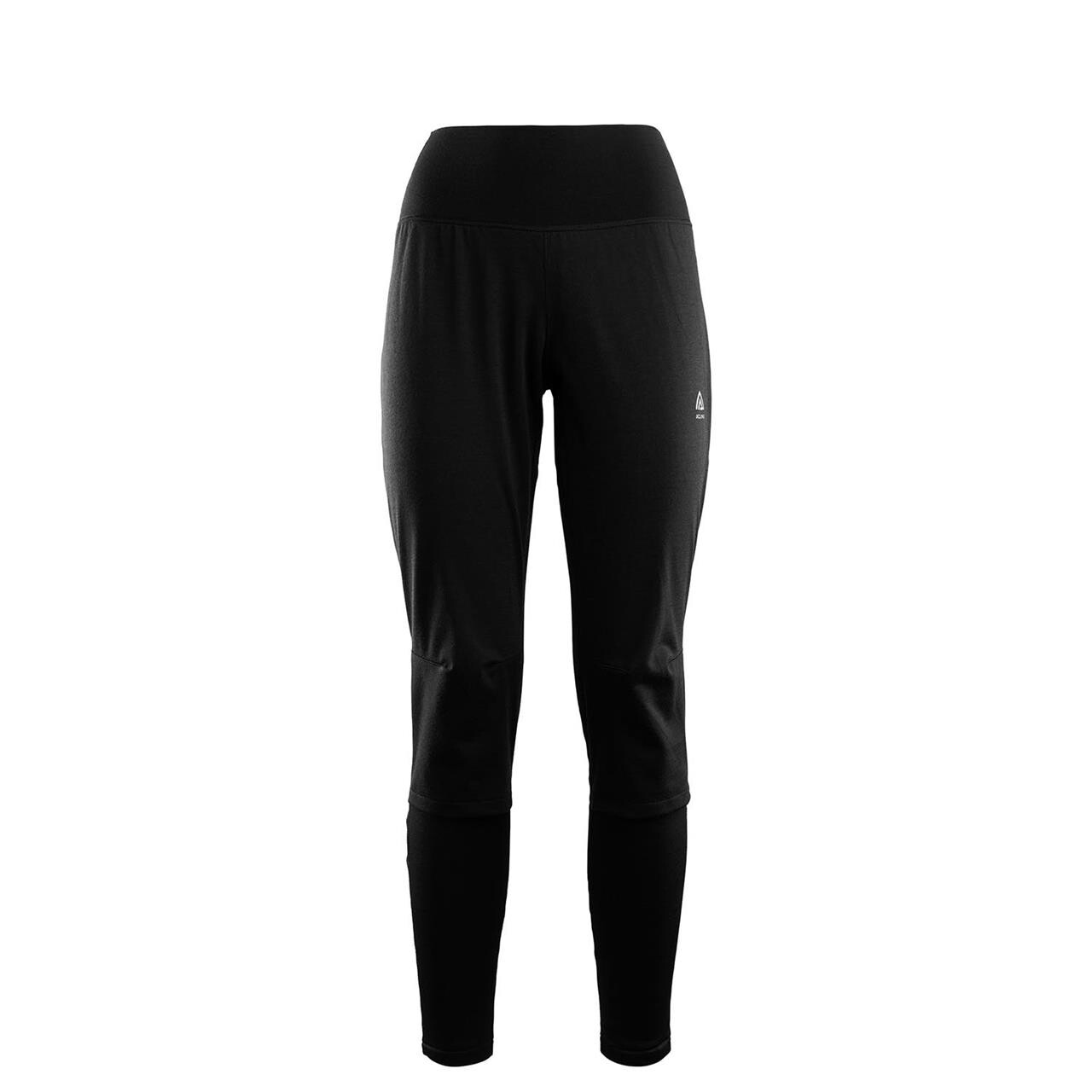 Aclima Womens Woolshell Sport Tights Sort Jet Black Small