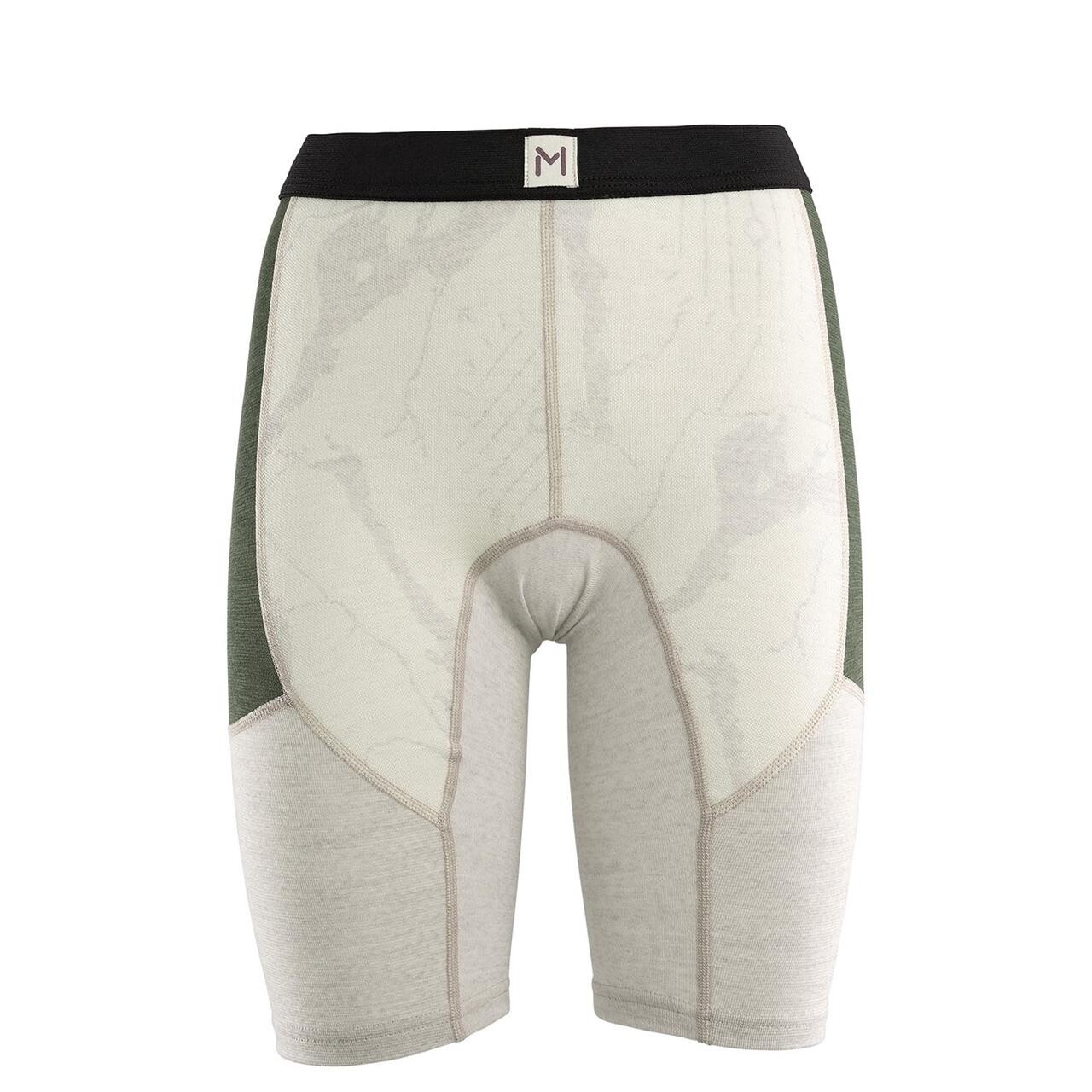 Aclima Womens Lars Monsen Shorts (Beige (BEIGEMELANG/OLIVENGHT/FEMUNDEN) Medium)