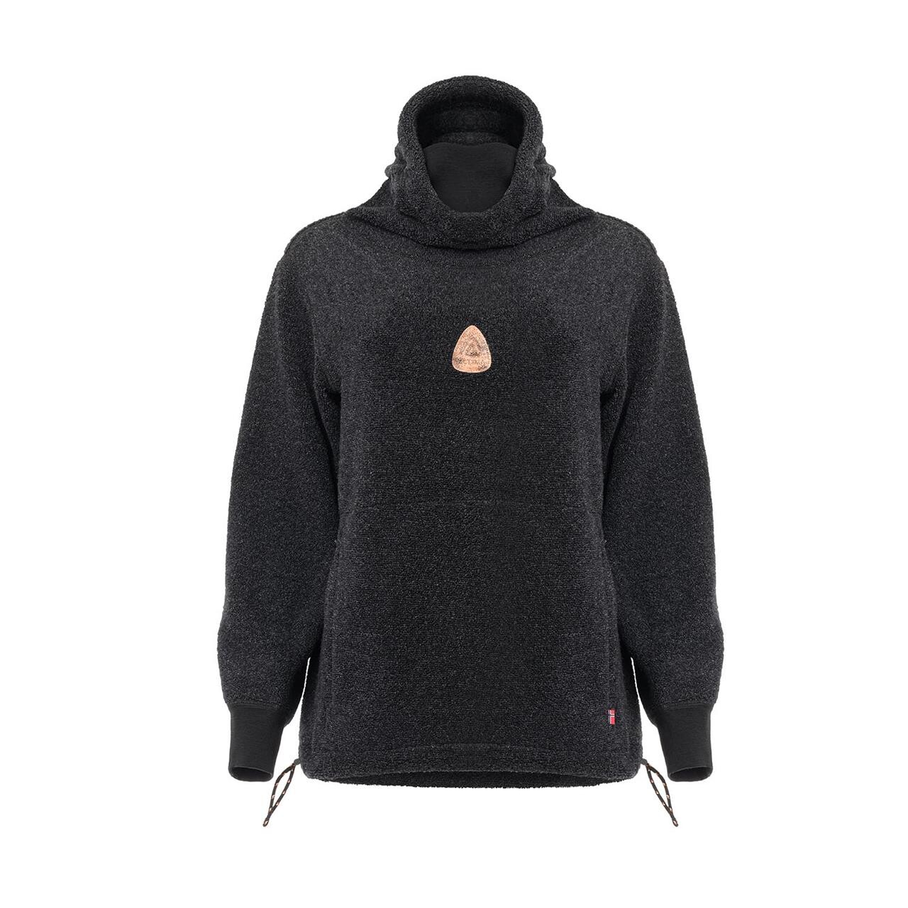 Aclima Reborn Terry Pullover Grå Dark Grey Melange X Large