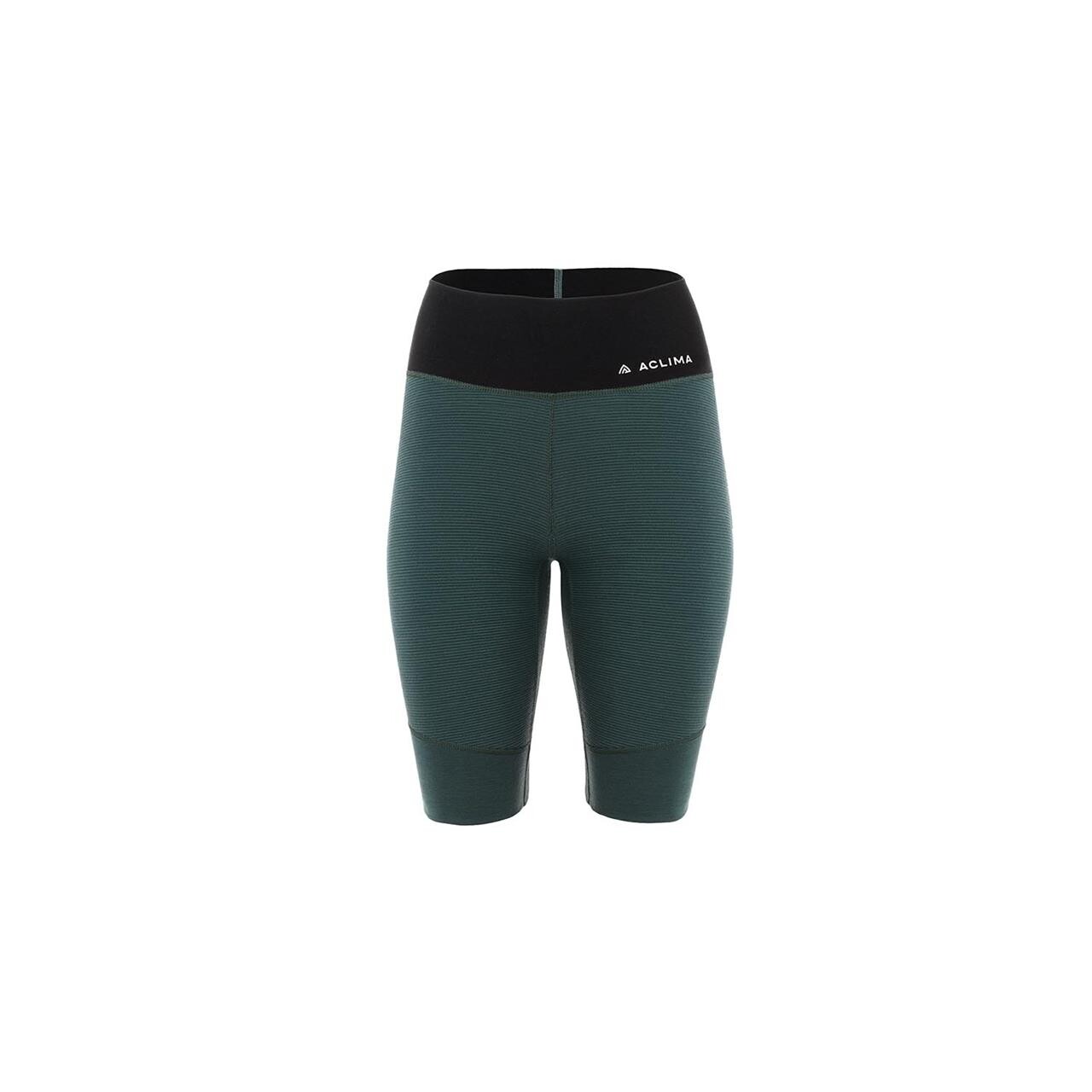 Aclima Womens Streamwool Shorts Grøn Green Gables X Small