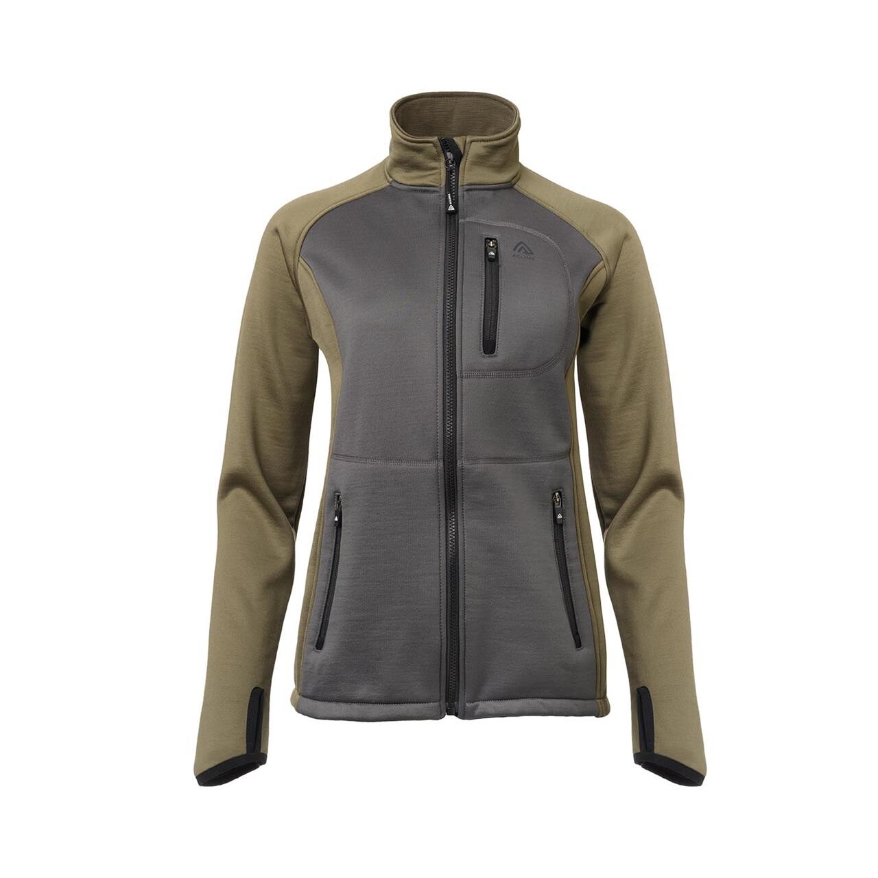 Aclima Womens Woolshell Jacket Grå Gray Pinstripe/tarmac X Small