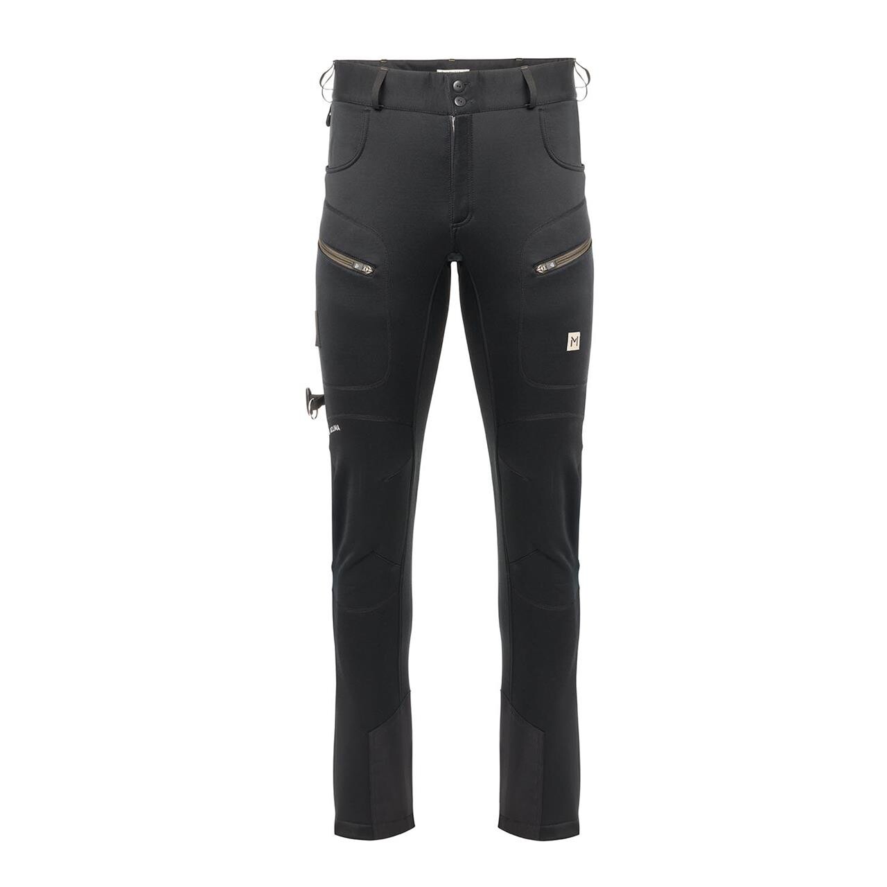 Aclima Mens Lars Monsen Femunden Pants Sort Jet Black Small