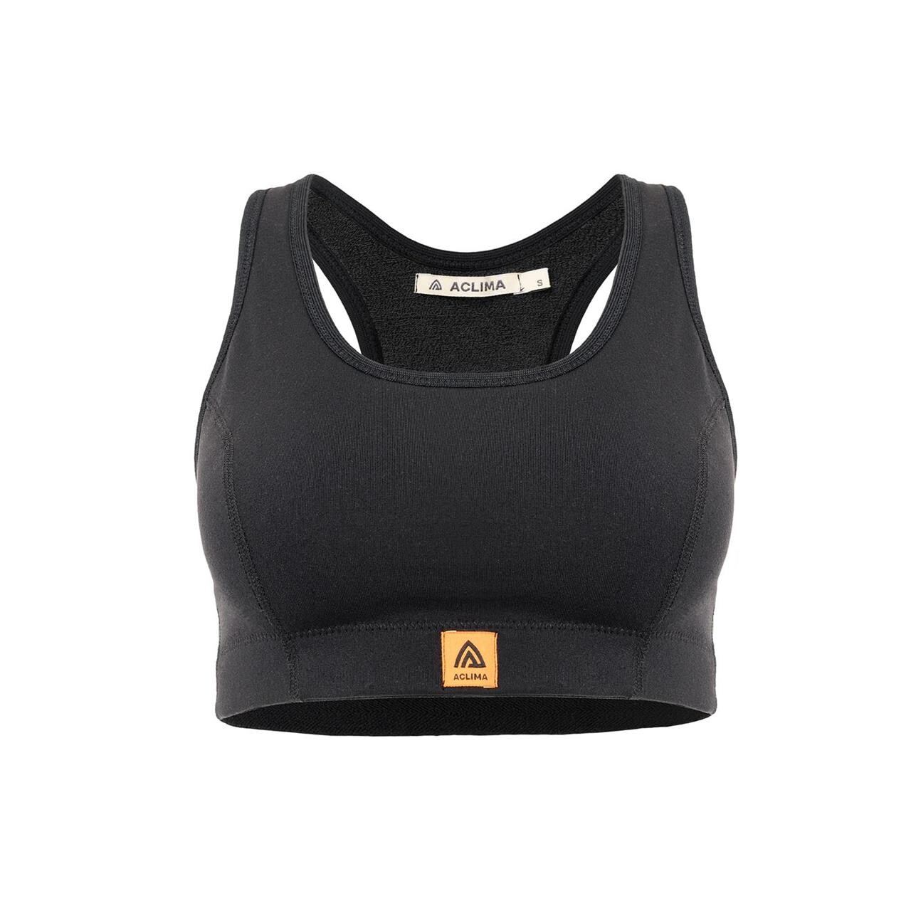 Aclima Womens Woolterry Sports Top Sort Jet Black Xx Large