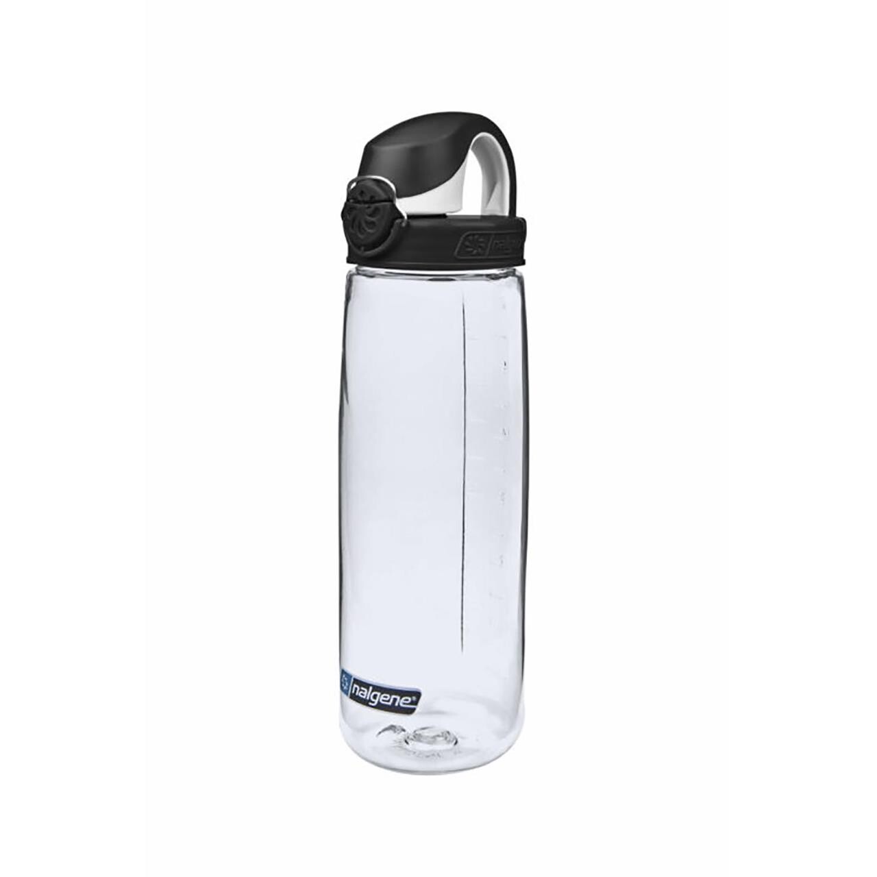 Se Nalgene OTF Sustain Bottle 700 Ml (Sort (CLEAR/BLACK)) hos Friluftsland.dk