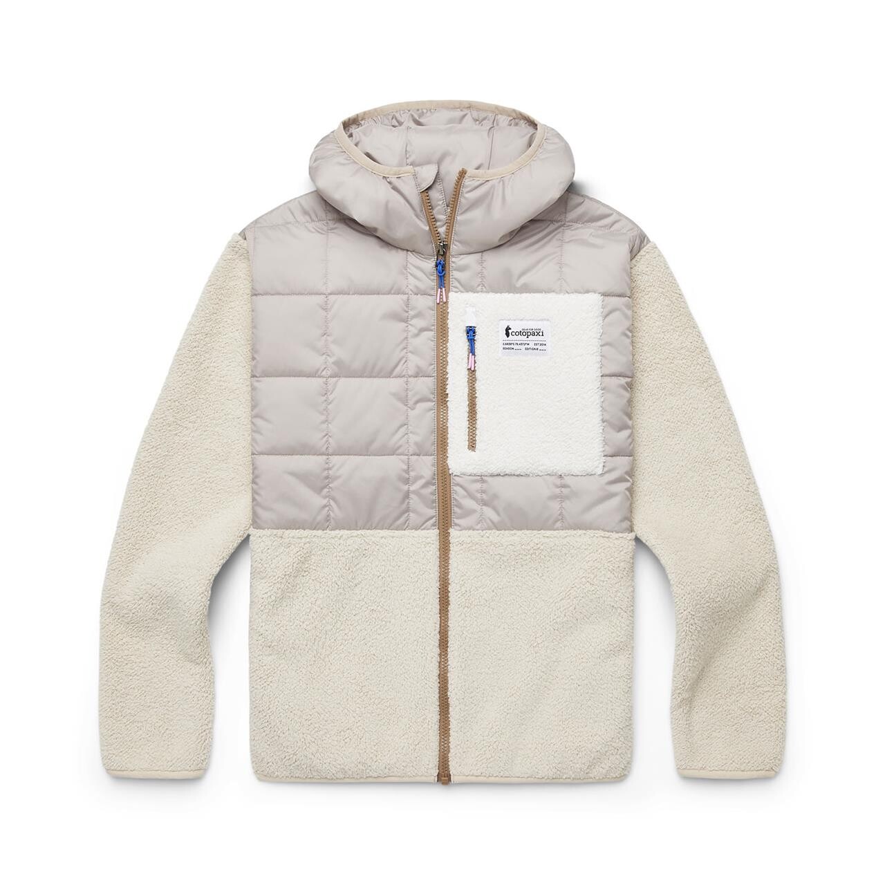 Billede af Cotopaxi Womens Trico Hybrid Hooded Jacket (Beige (OATMEAL/CREAM) X-small)