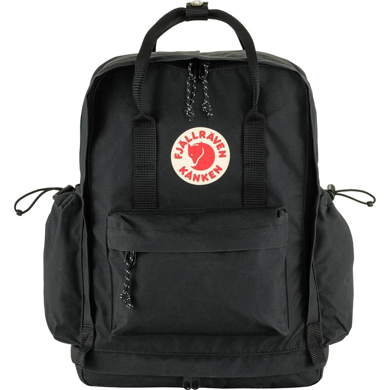 Fjallraven Kånken Outlong Sort Black 550 One Size