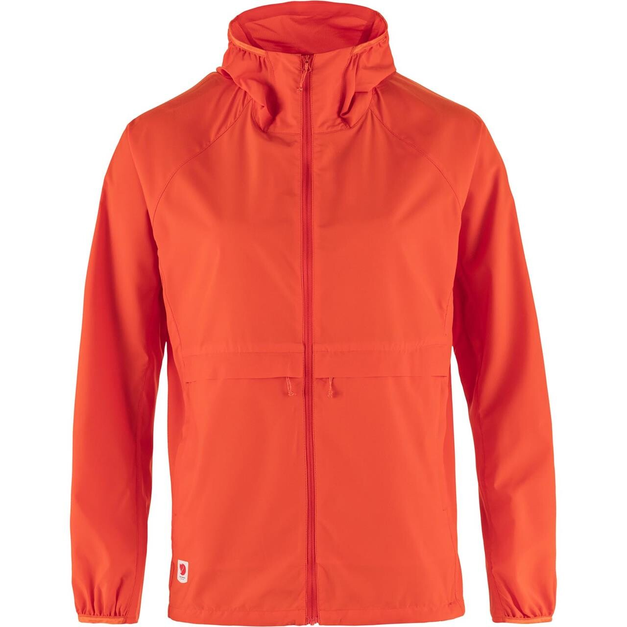 Fjällräven Womens High Coast Wind Hoodie (Orange (FLAME ORANGE/214) Medium)