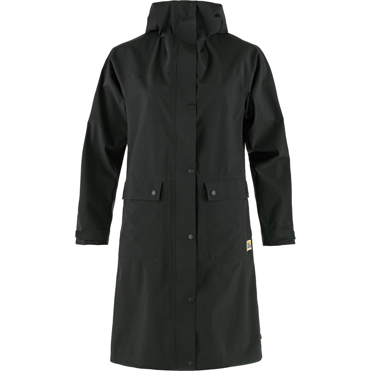 Fjällräven Womens Vardag Rain Parka (Sort (BLACK/550) XX-small)