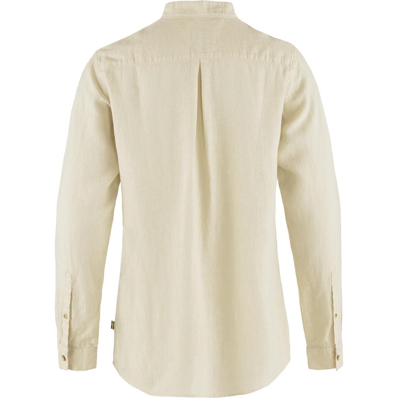 Fjällräven Womens Évik Hemp Shirt L/S (Hvid (CHALK WHITE/113) X-large)