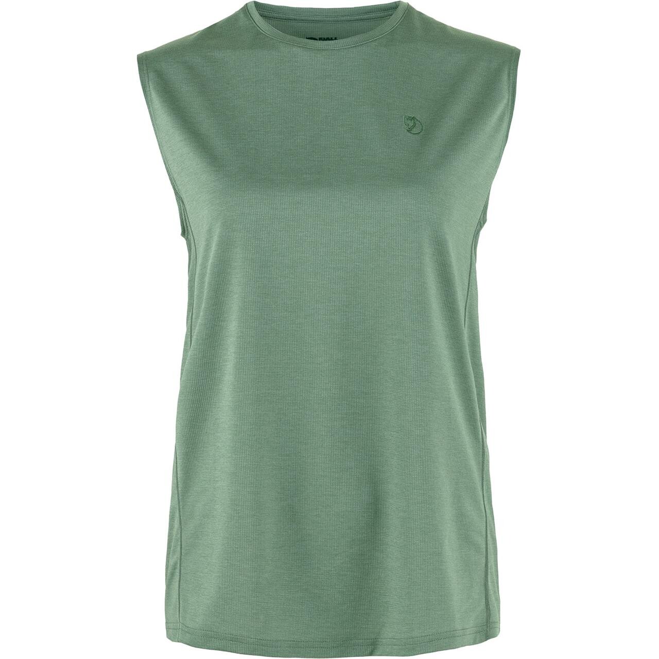 Fjällräven Womens Abisko Day Hike Tank Top (Grøn (PATINA GREEN/614) Large)