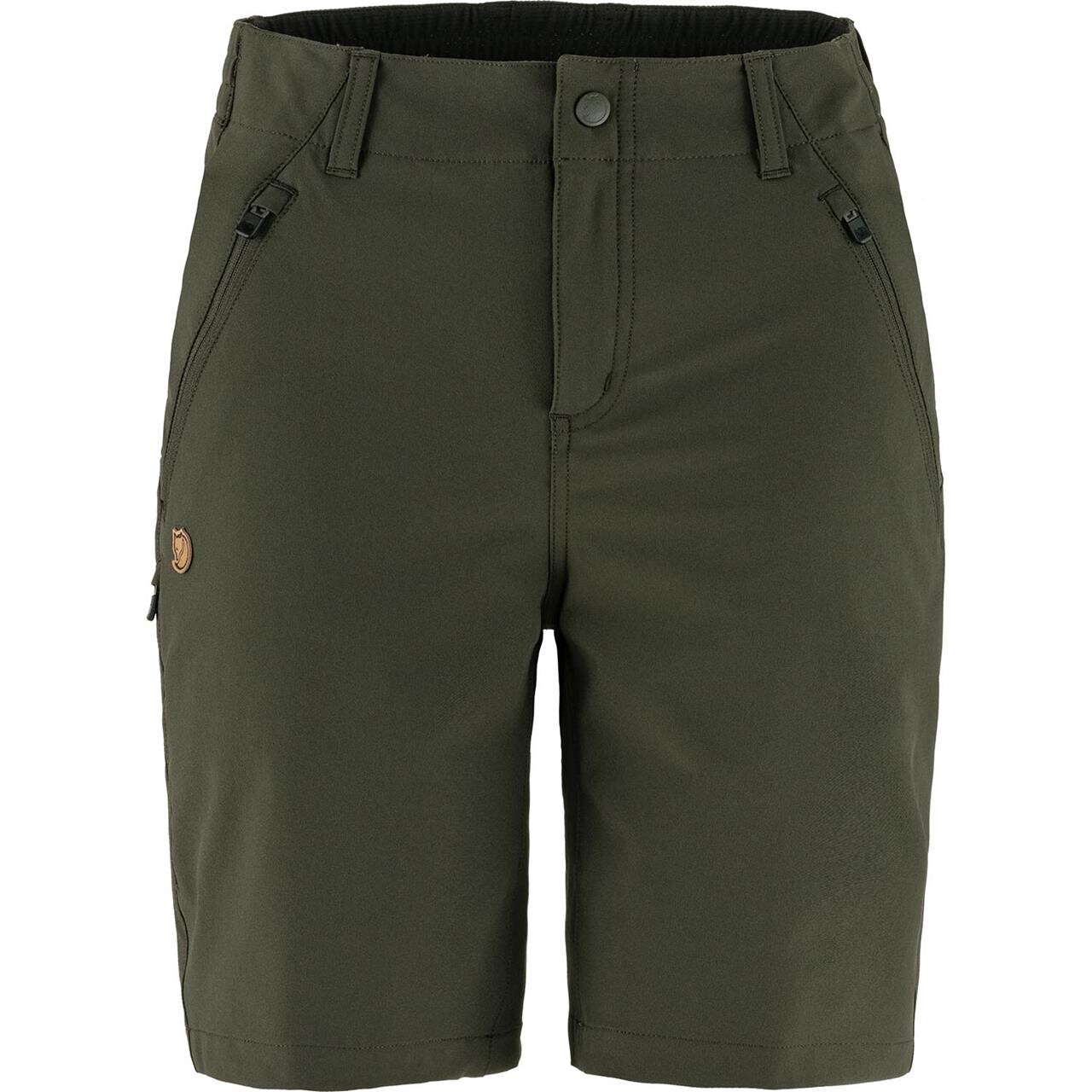 Fjallraven Womens Abisko Trail Stretch Shorts Grøn Deep Forest/662 46