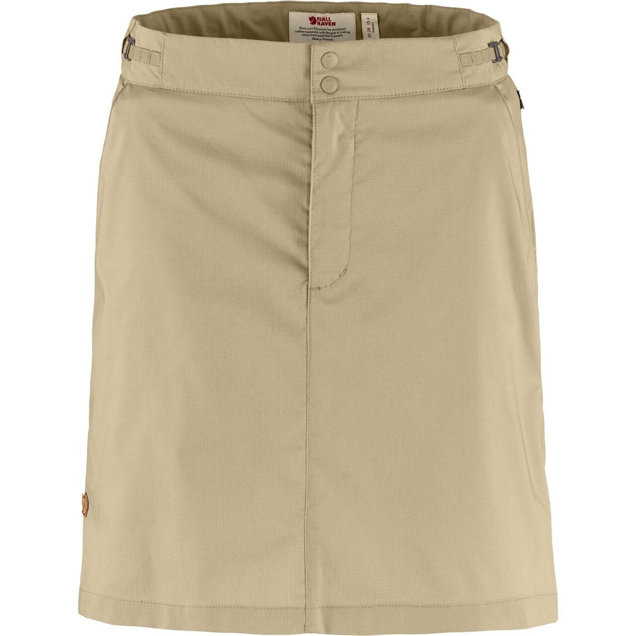 Fjällräven Womens Abisko Hike Skort (Hvid (FOSSIL/118) 38)