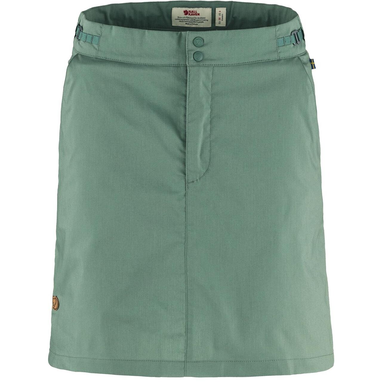 Fjällräven Womens Abisko Hike Skort (Grøn (PATINA GREEN/614) 34)