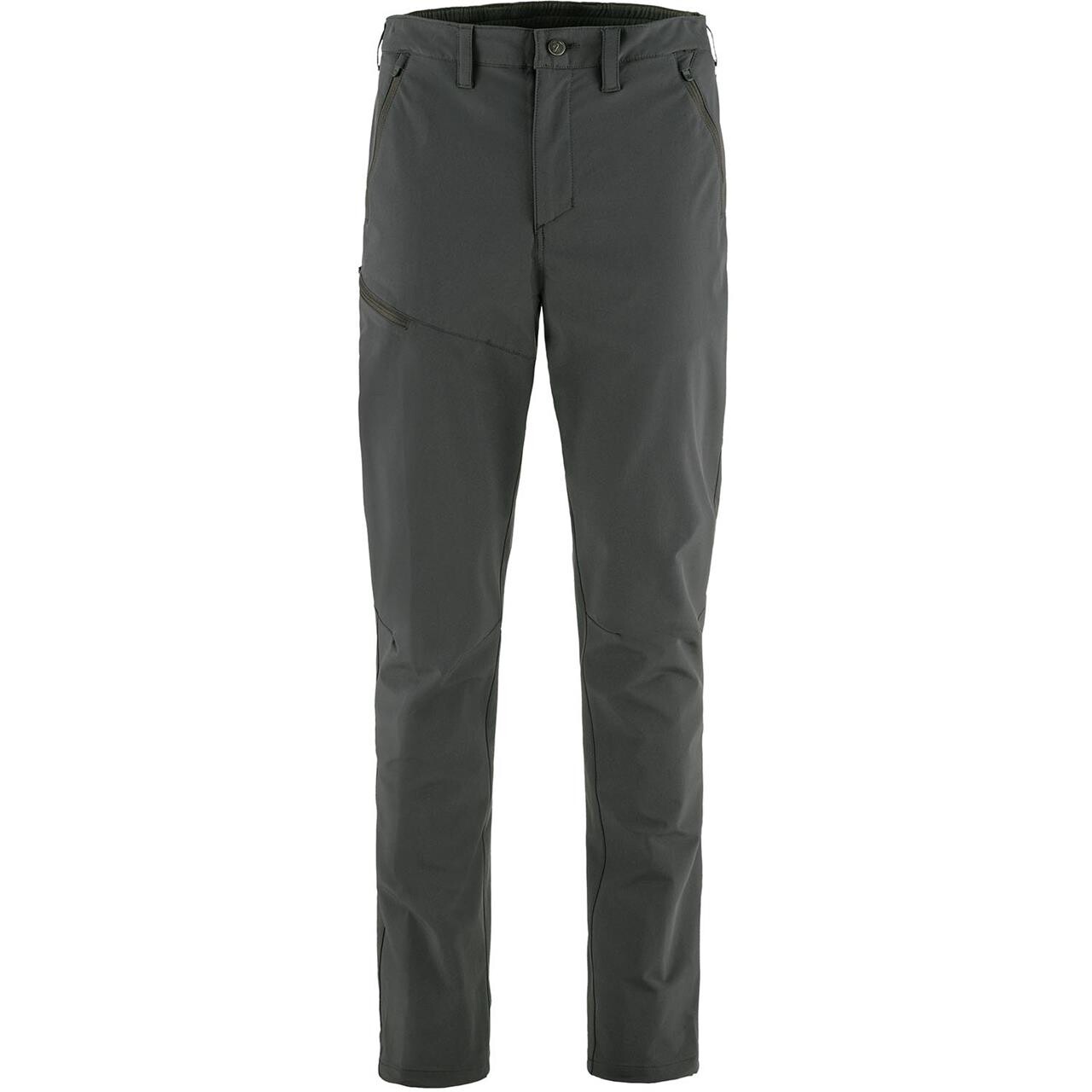 Fjällräven Mens Abisko Trail Stretch Trousers (Grå (DARK GREY/030) 48 lang)