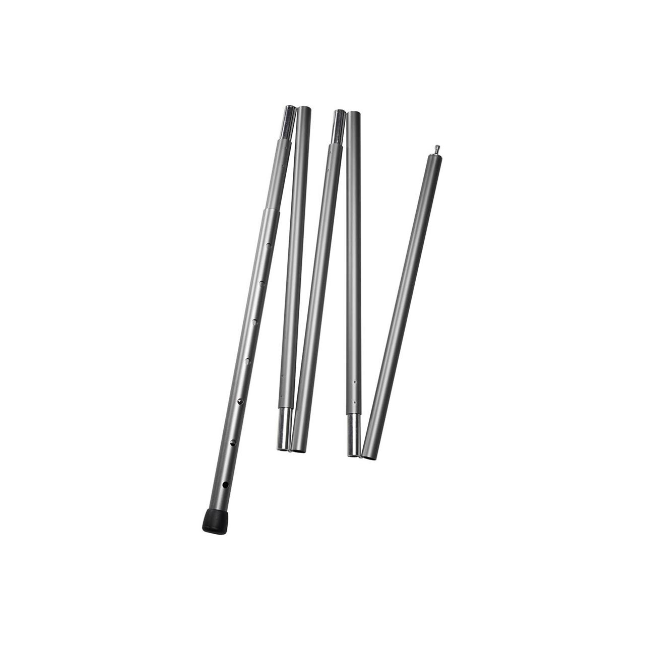 Extendable Pole Alu Xl 202 232cm Grå Gunmetal Fra Nordisk