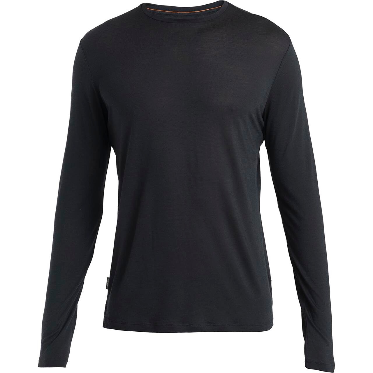 Icebreaker Mens 125 Cool-lite Sphere Iii L/s Tee Sort Black Medium