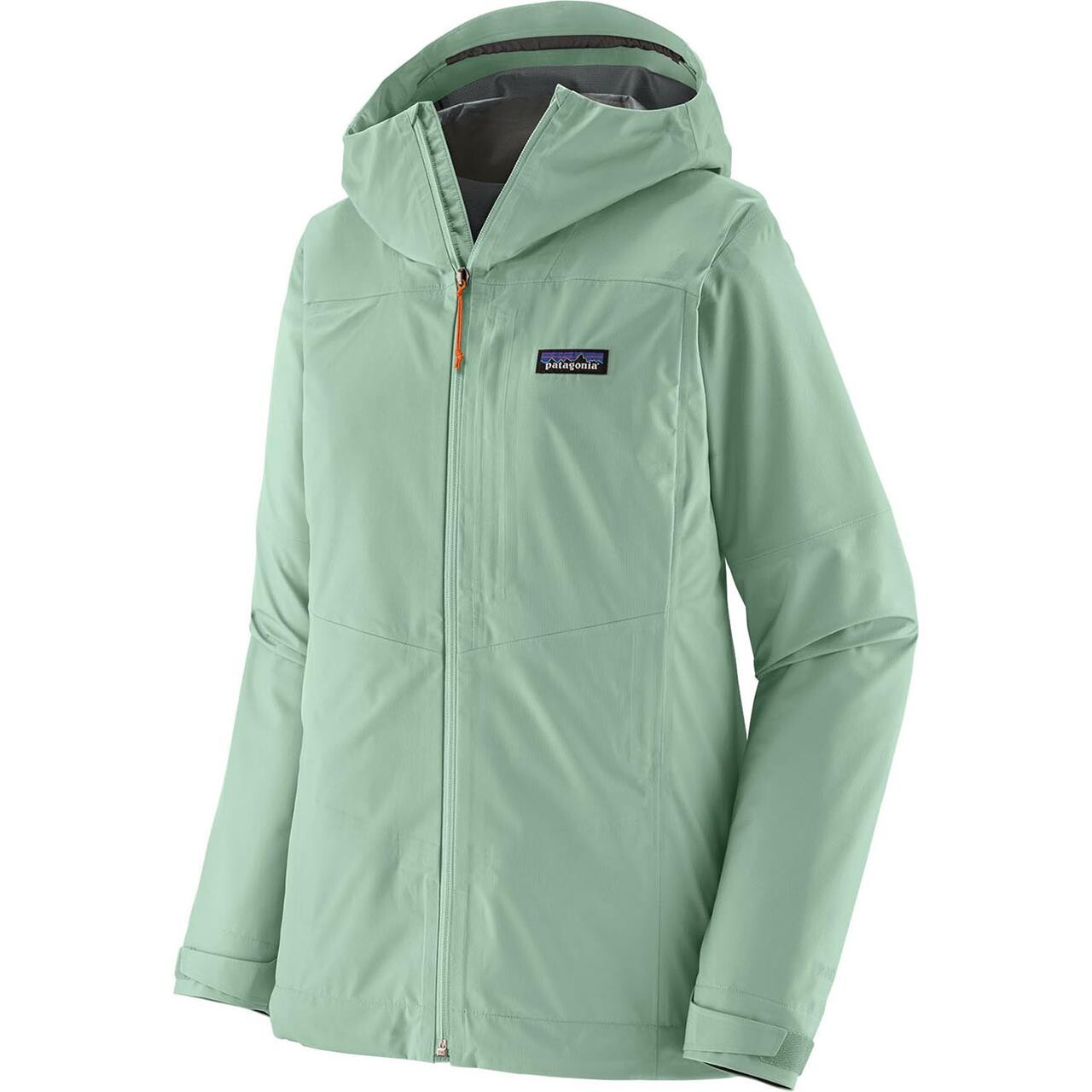 Patagonia Womens Boulder Fork Rain Jacket (Blå (THIN ICE) Small)