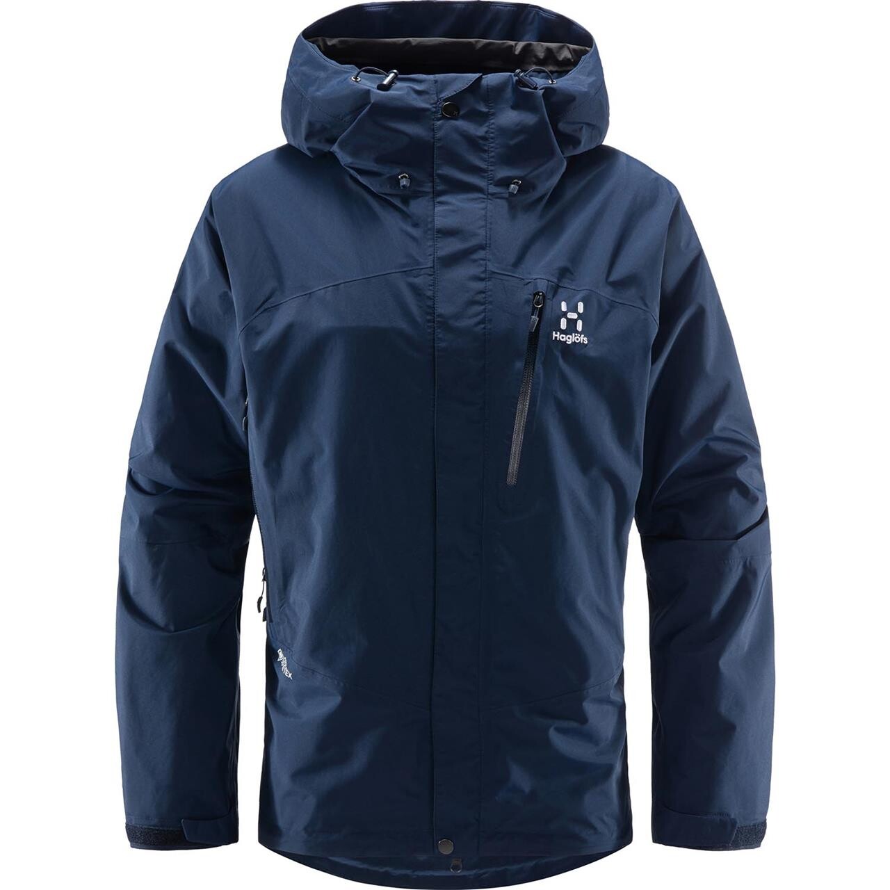 Se Haglöfs Mens Astral GTX Jacket (Blå (TARN BLUE) Medium) hos Friluftsland.dk