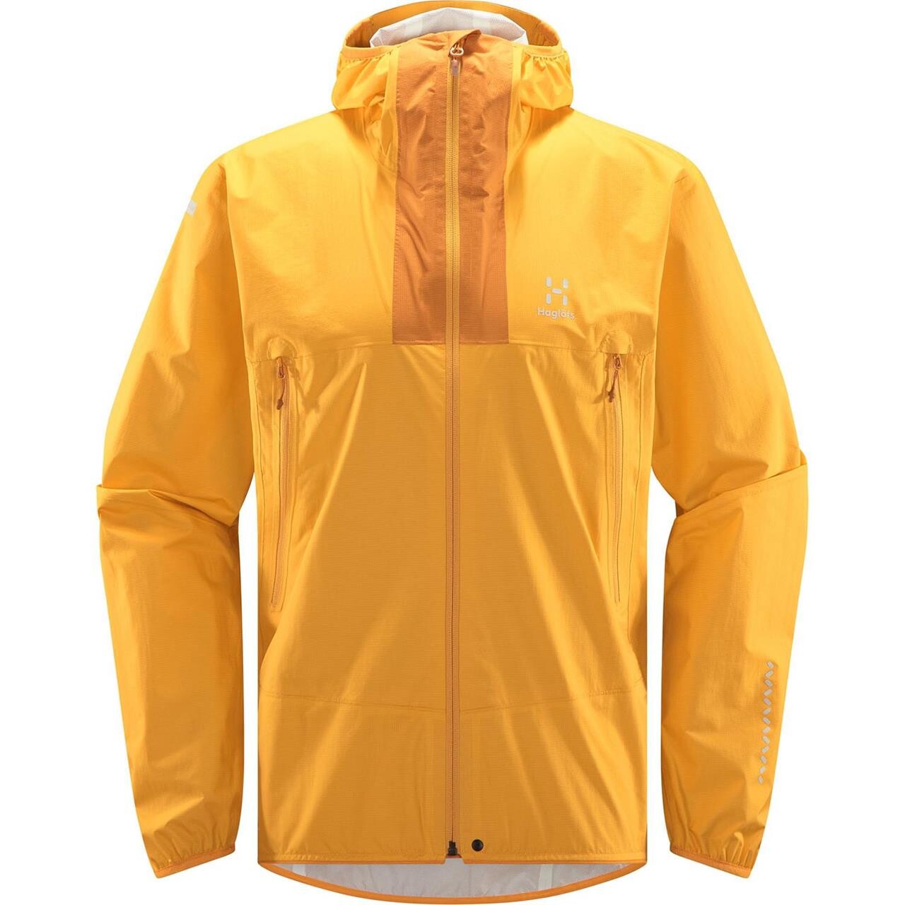 Se Haglöfs Mens L.I.M Proof Jacket (Gul (SUNNY YELLOW/DESERT YELLOW) XX-large) hos Friluftsland.dk