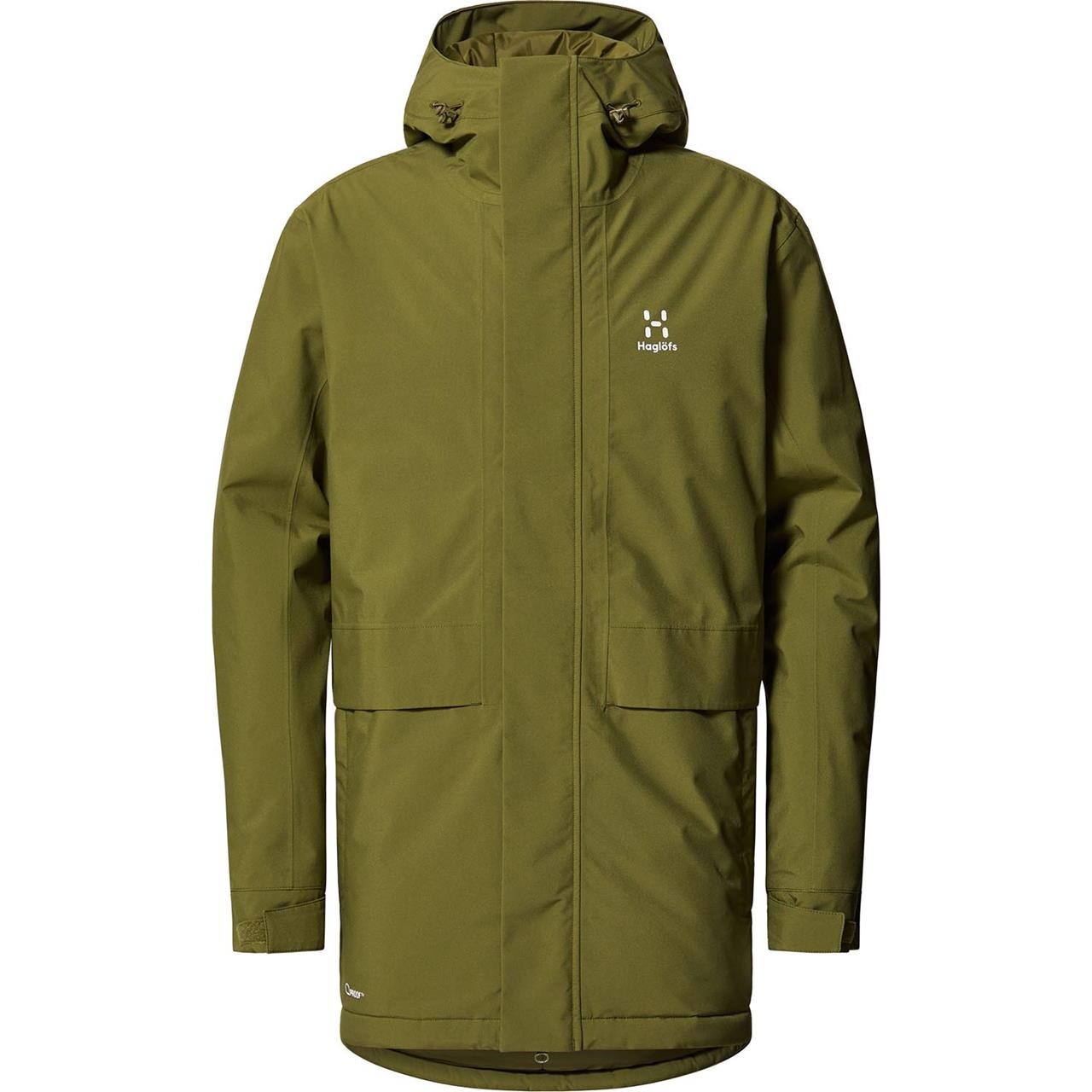 Haglöfs Mens Salix Proof Mimic Parka Grøn Olive Green X Large