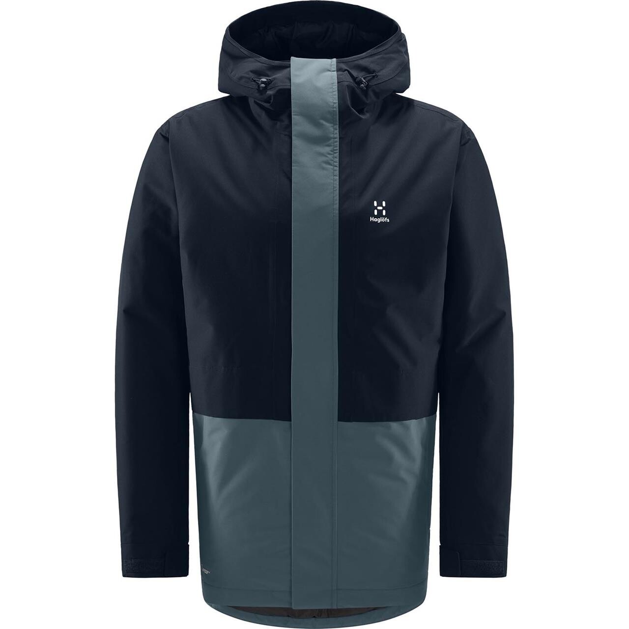 9: Haglöfs Mens Salix Proof Mimic Parka (Blå (TARN BLUE/STEEL BLUE) Medium)