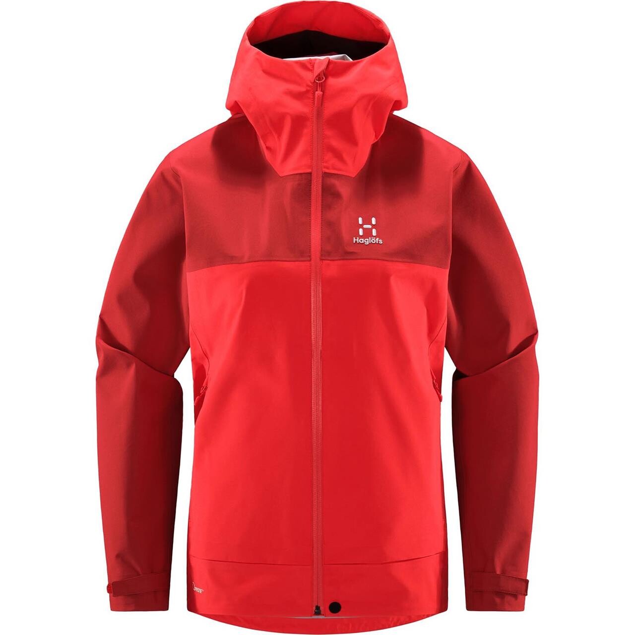 Haglöfs Womens Front Proof Jacket (Rød (POPPY RED/CORROSION) X-small)