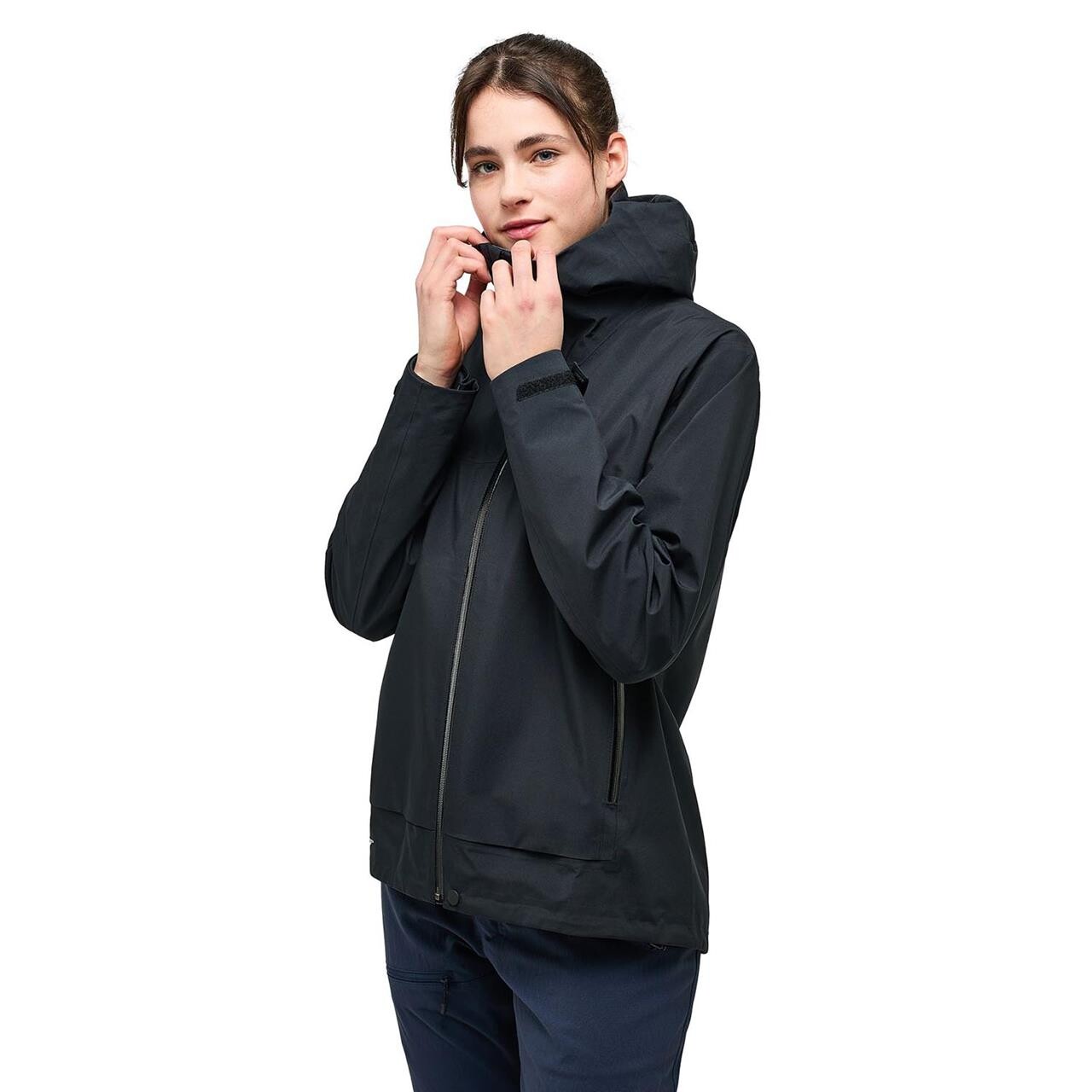 Haglöfs Womens Front Proof Jacket (Sort (TRUE BLACK) Small)
