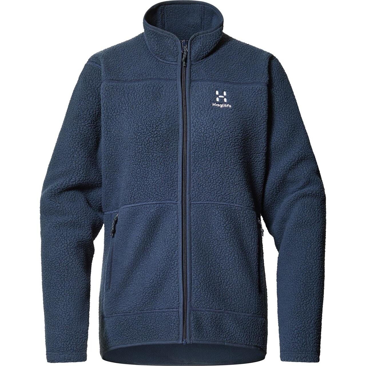 Haglöfs Womens Mossa Pile Jacket (Blå (TARN BLUE) X-small)