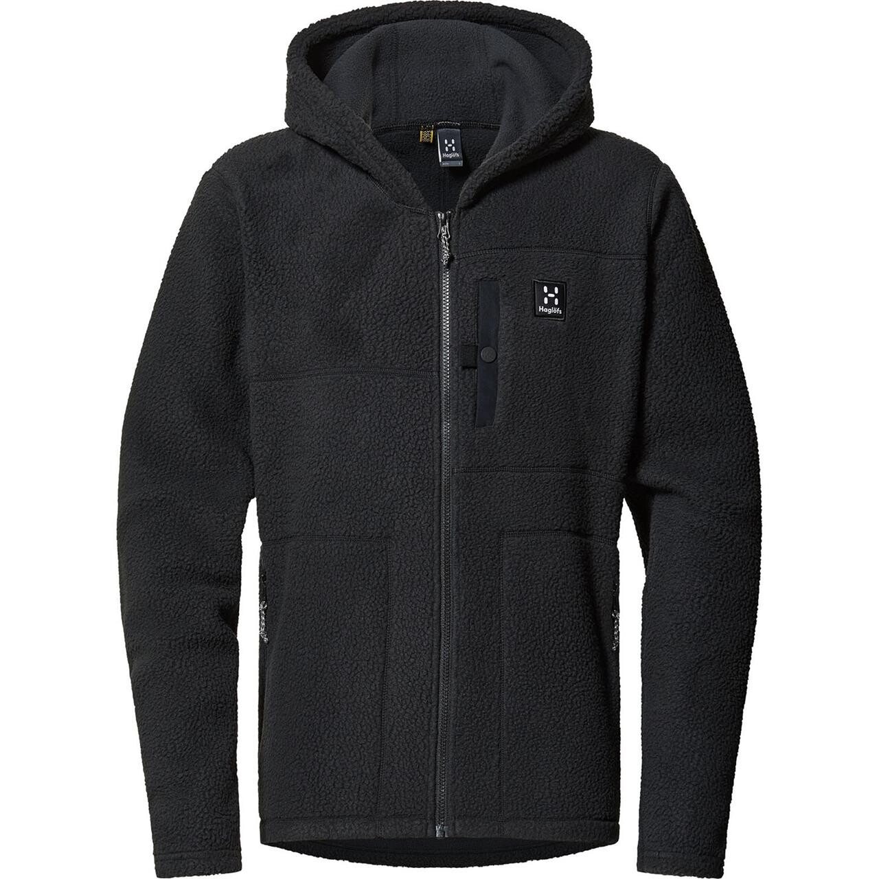 Se Haglöfs Mens Malung Pile Hood (Sort (TRUE BLACK) XX-large) hos Friluftsland.dk