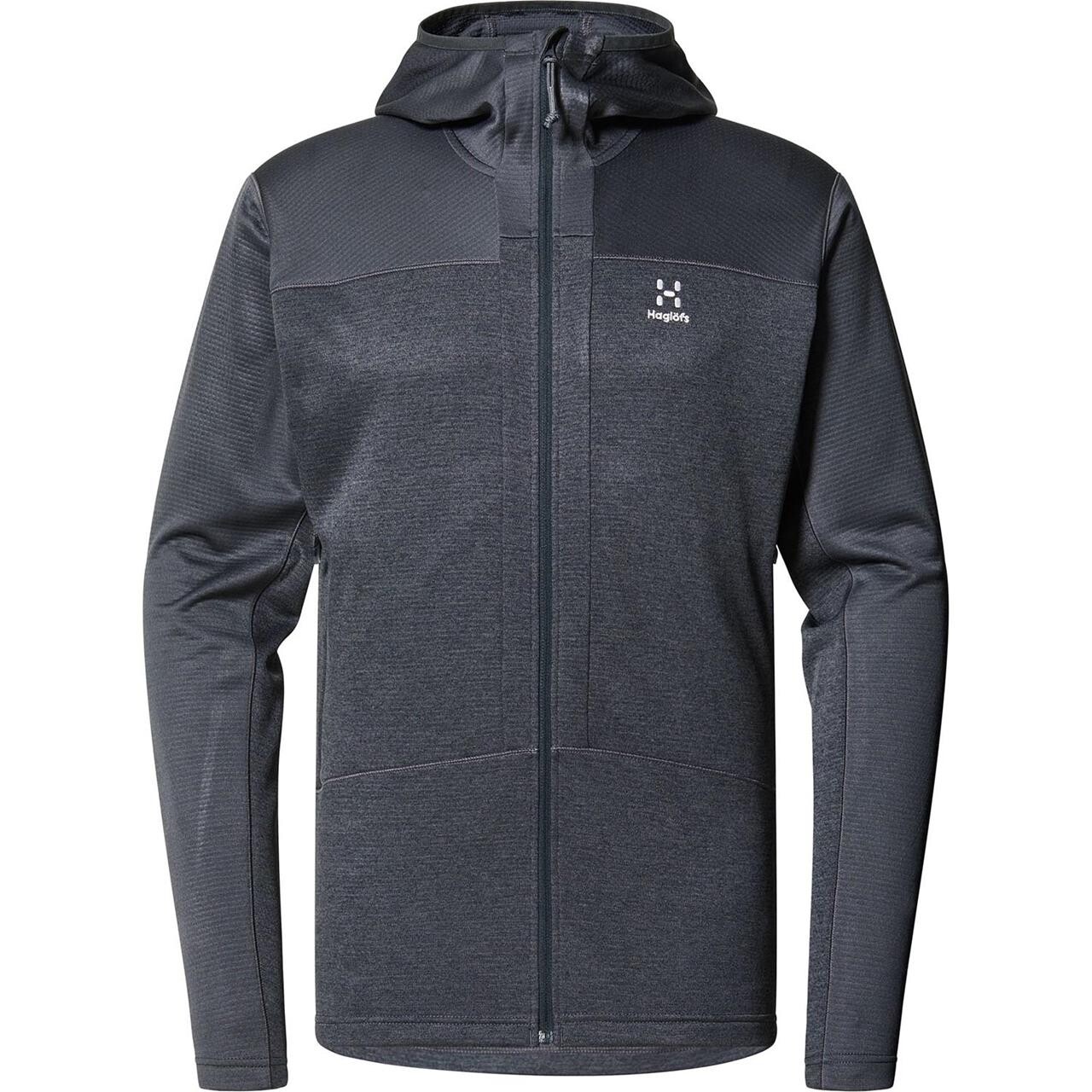 Billede af Haglöfs Mens Roc Flash Mid Hood (Grå (MAGNETITE) Small)