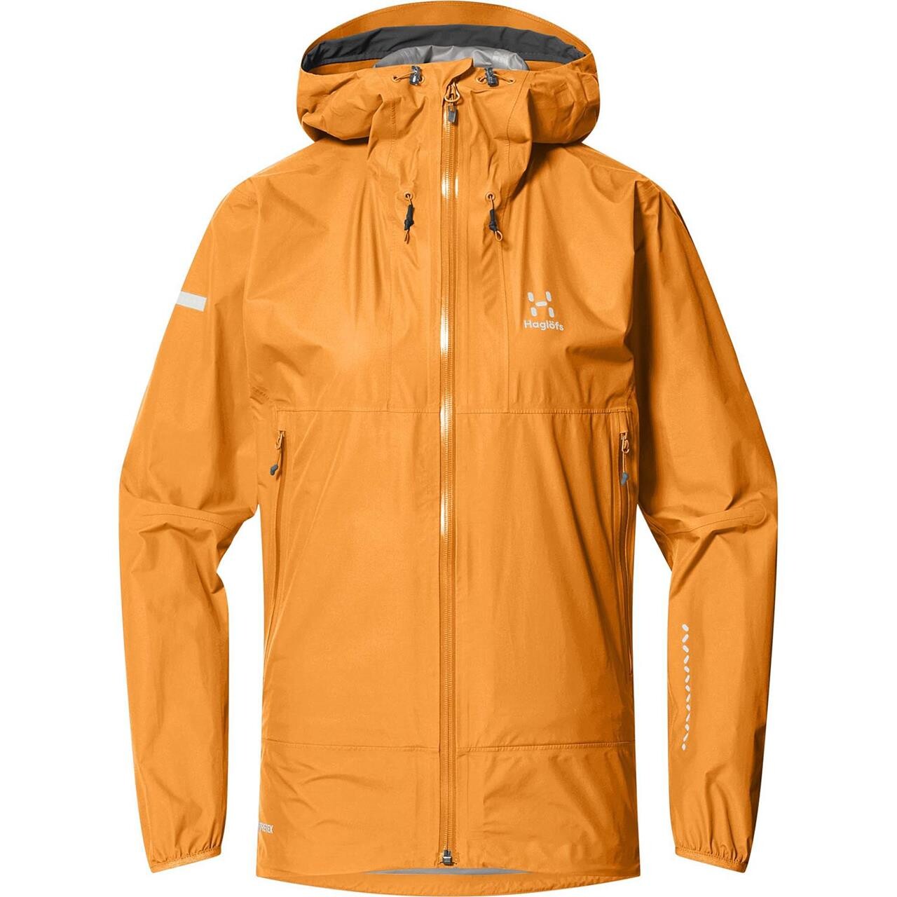 Se Haglöfs Womens L.I.M GTX II Jacket (Gul (DESERT YELLOW) X-small) hos Friluftsland.dk