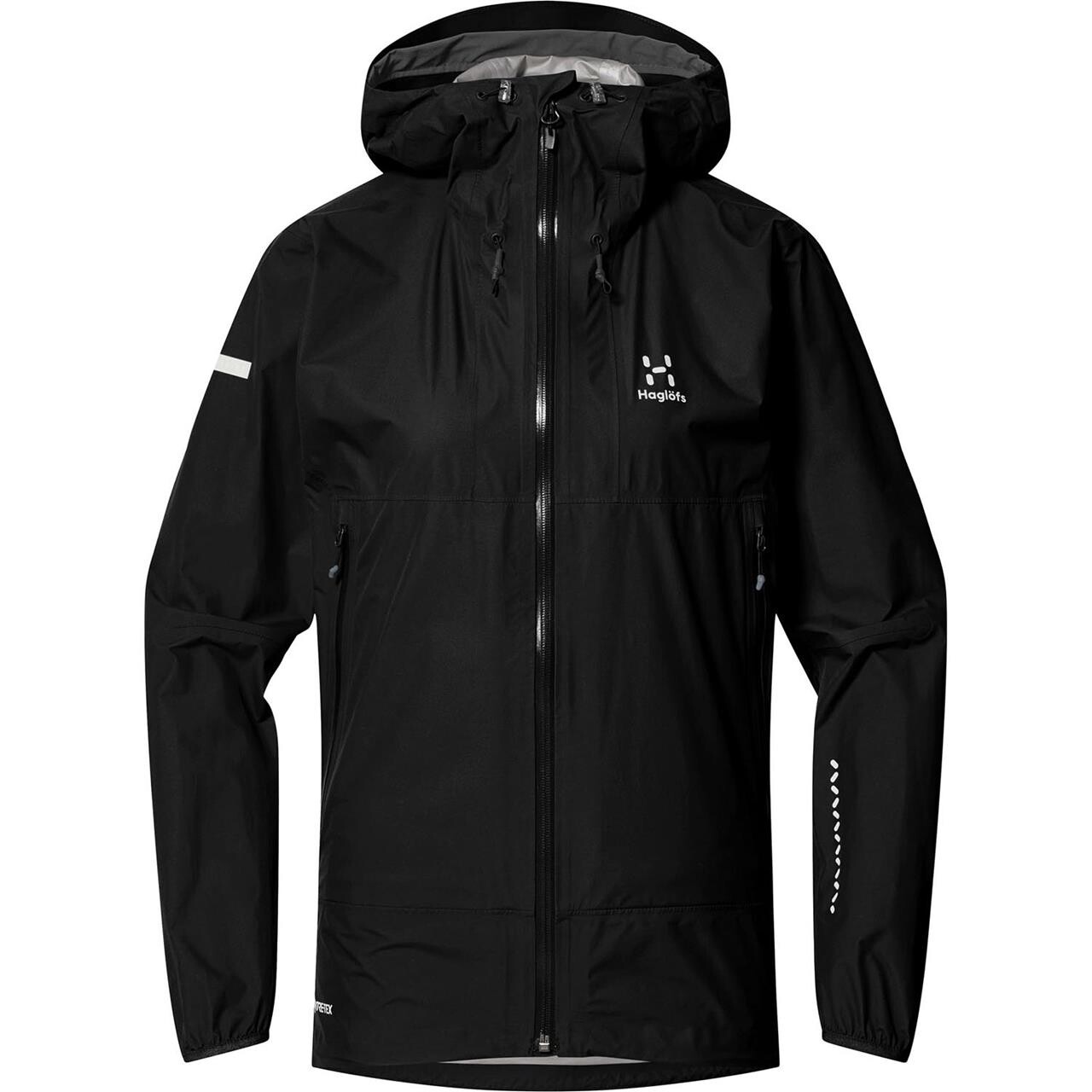 Se Haglöfs Womens L.I.M GTX II Jacket (Sort (TRUE BLACK) Small) hos Friluftsland.dk