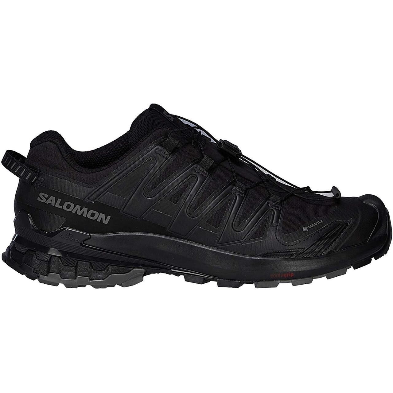 Salomon Mens XA Pro 3D V9 Gore-Tex (Sort (BLACK/PHANTOM/PEWTER) 43 1/3)