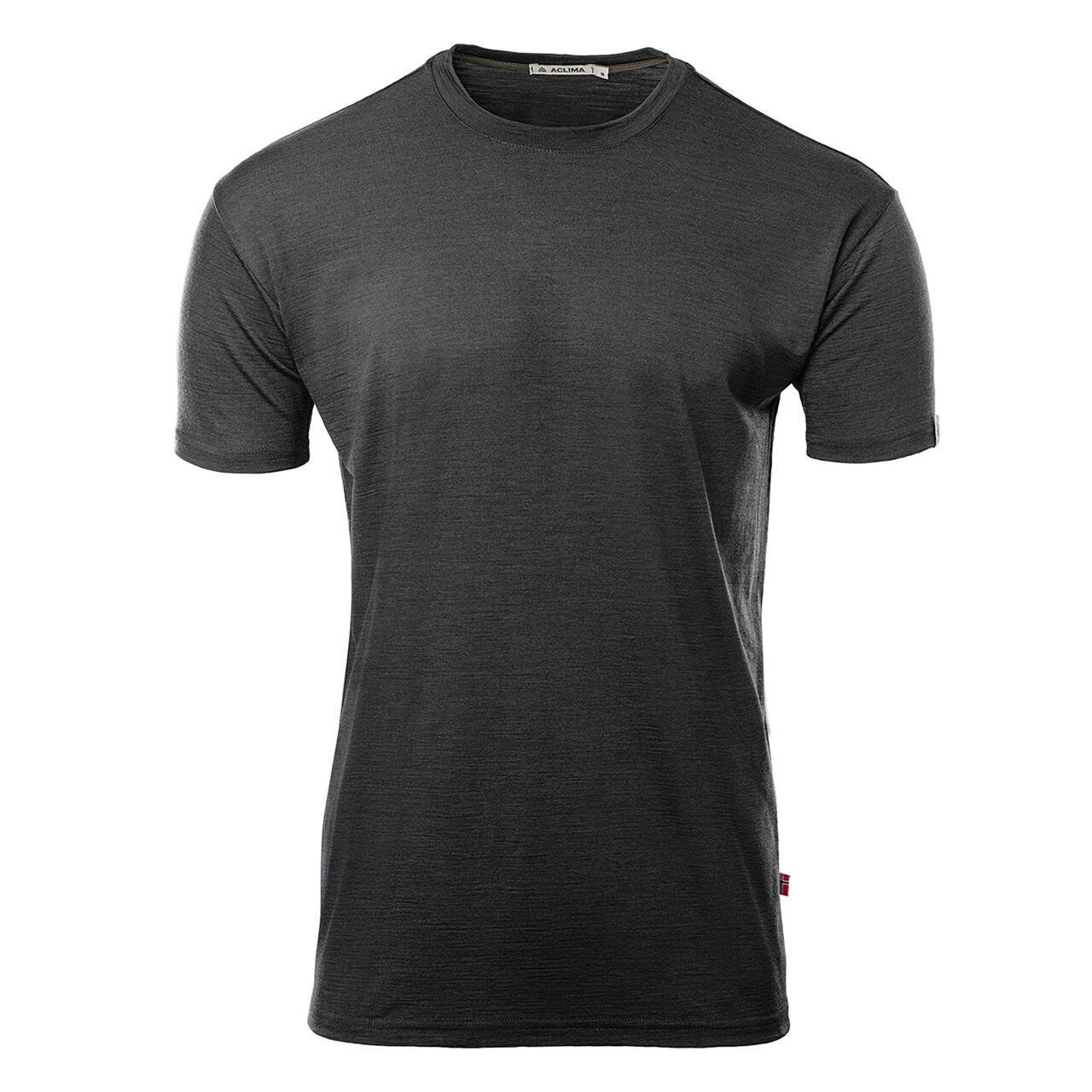 Aclima Mens Lightwool 180 Classic Tee Grå Marengo Xx Large