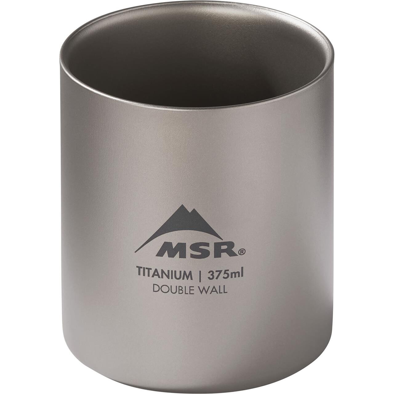 MSR Titan Cup Double Wall Mug 375 Ml (Grå (TITANIUM))