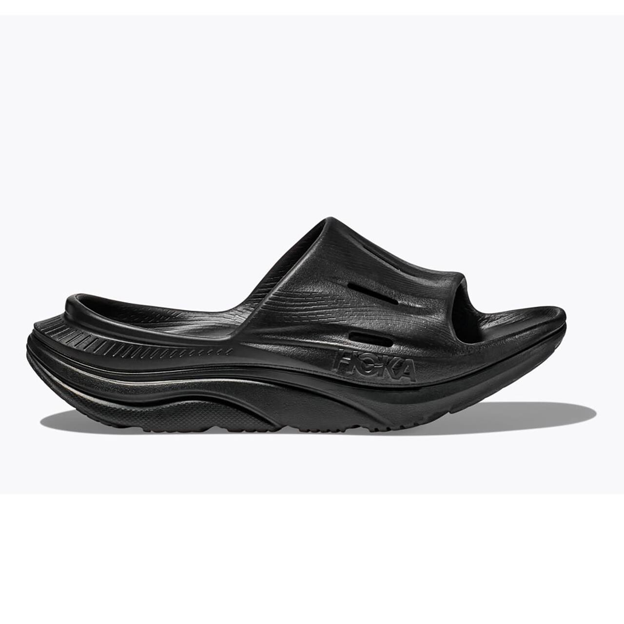 Sandals | Unisex Ora Recovery Slide 3 Black/Black | HOKA